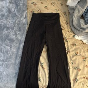 Tjmaxx black flare leggings